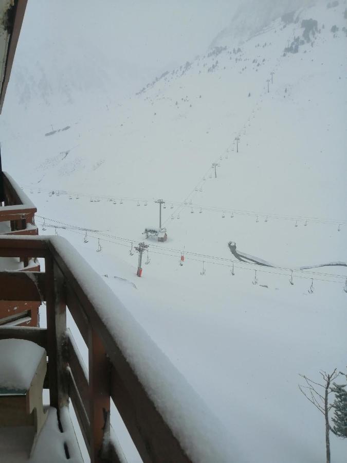 Studio 1 Pieces Avec Balcon Pieds Des Pistes La Mongie Tourmalet Bagneres-de-Bigorre Luaran gambar