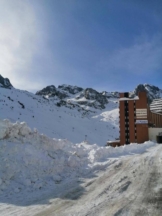 Studio 1 Pieces Avec Balcon Pieds Des Pistes La Mongie Tourmalet Bagneres-de-Bigorre Luaran gambar